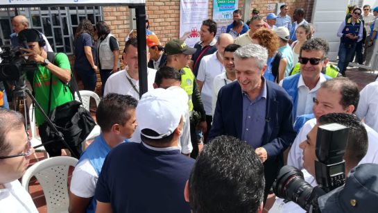 Alto comisionado de ONU para refugiados visita frontera con Venezuela Alto comisionado de ONU para refugiados visita frontera con Venezuela