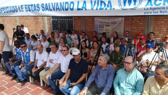 Alto comisionado de ONU para refugiados visita frontera con Venezuela Alto comisionado de ONU para refugiados visita frontera con Venezuela