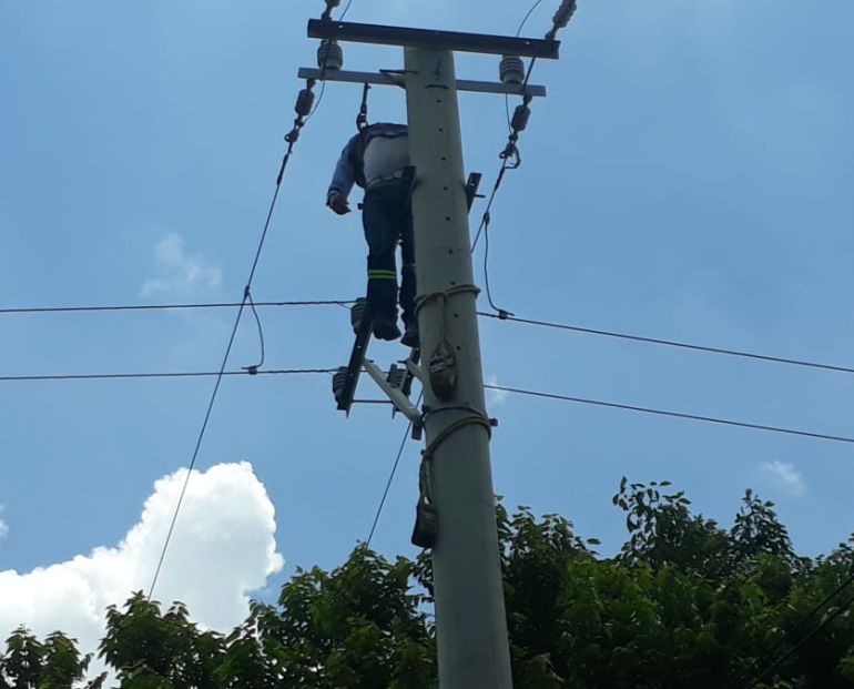 Electrocutado: Hombre manipulaba redes y muere por descarga eléctrica