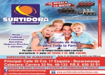 Surtidora de Confecciones, los especialistas en vestir a Bucaramanga