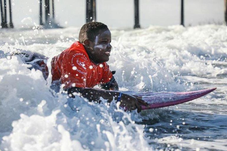 Surfista bolivarense Freddy Marimón logra triunfo en US Open de California: Surfista bolivarense Freddy Marimón logra triunfo en US Open de California