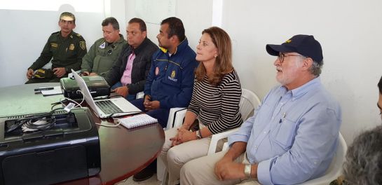 Vicepresidenta Martha Lucía Ramirez en Marquetalia Vicepresidenta Martha Lucía Ramirez en Marquetalia