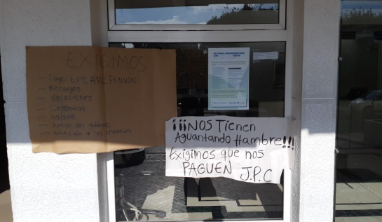 Clínica Corpas: Sin médicos amaneció clínica Jorge Piñeros Corpas en Bogotá Clínica Corpas: Sin médicos amaneció clínica Jorge Piñeros Corpas en Bogotá