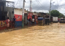 Más de 3.400 familias damnificadas por el invierno en La Guajira