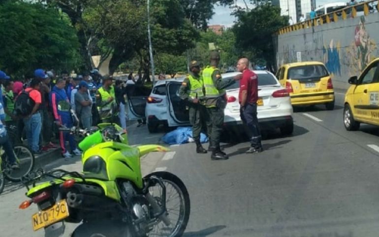 Asesinado hombre a la salida del túnel mundialista: Ataque sicarial deja un hombre muerto a la salida del túnel mundialista