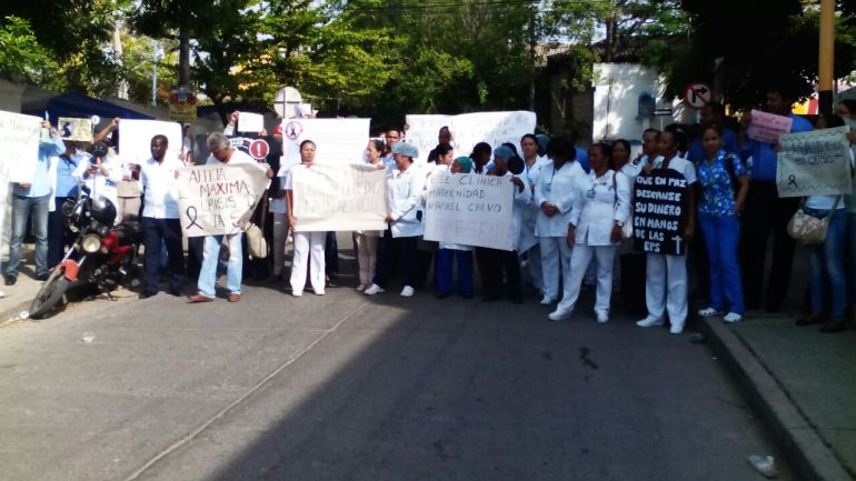 Trabajadores de la Maternidad de Cartagena sin salarios hace tres meses: Trabajadores de la Maternidad de Cartagena sin salarios hace tres meses