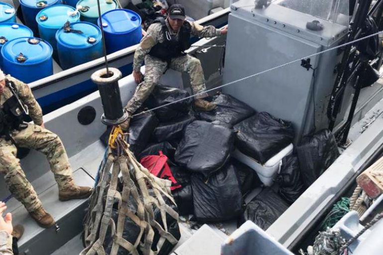Incautan 714 kilos de cocaína en el Mar Caribe: Incautan 714 kilos de cocaína en el Mar Caribe