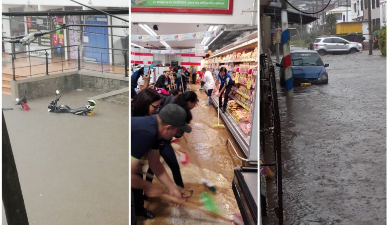 Aguacero de últimas horas generó graves afectaciones en Risaralda: Aguacero de las últimas horas generó graves afectaciones en Risaralda