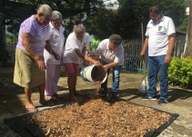 Centro de Vida de Ternera, un centro de producción de abono orgánico