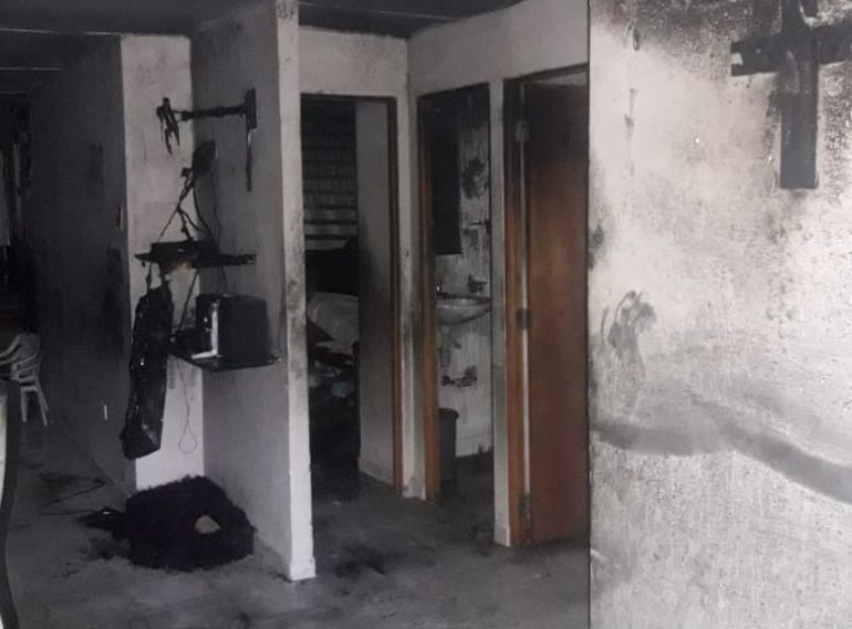 Incendio: Tres menores con graves quemaduras deja incendio en Galapa