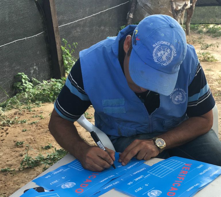 Exguerrilleros: ONU: hay que seguir trabajando en la seguridad de excombatientes
