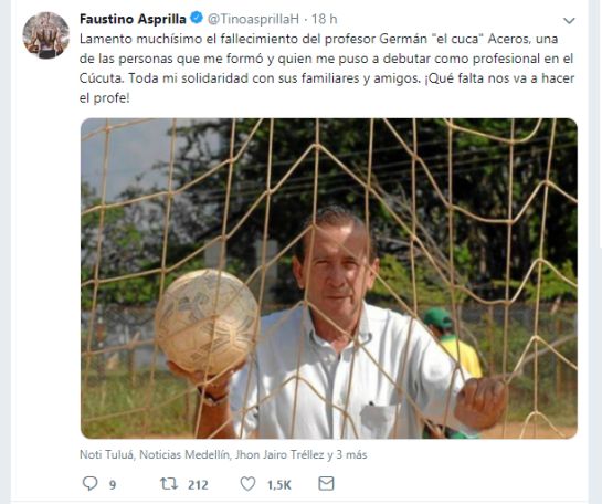 BUCARAMANGA HERMAN ACEROS FÚTBOL EXEQUIAS: En Jardines La Colina despiden al "Cuca" Aceros BUCARAMANGA HERMAN ACEROS FÚTBOL EXEQUIAS: En Jardines La Colina despiden al "Cuca" Aceros