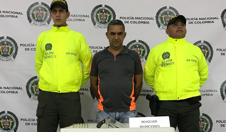 porte ilegal de armas: Unidad de policía logra la captura en flagrancia por porte ilegal de armas