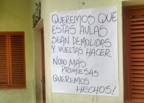 Contratista Germán Mora ‘se puso de ruana’ obras de colegios en Boyacá