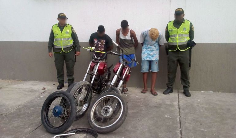 Inseguridad en Cartagena: Desmantelan desguazadero de motos en corregimiento de Cartagena