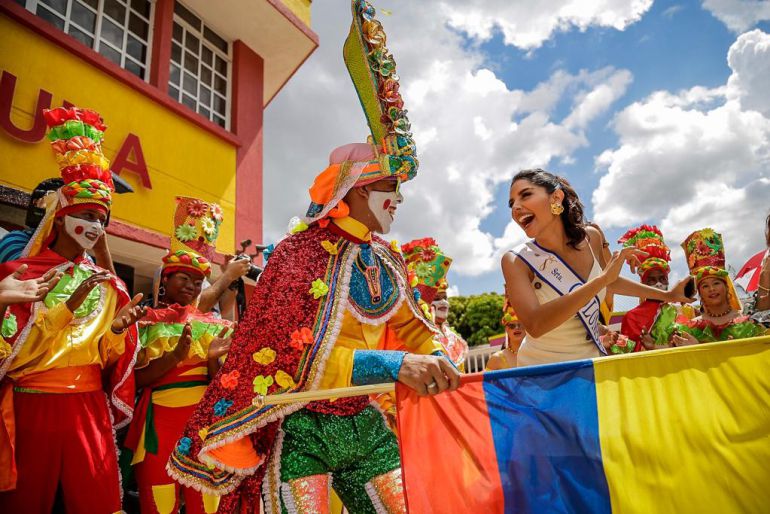 Aluna recibió a las candidatas a Señorita Colombia: Aluna recibió a las candidatas a Señorita Colombia