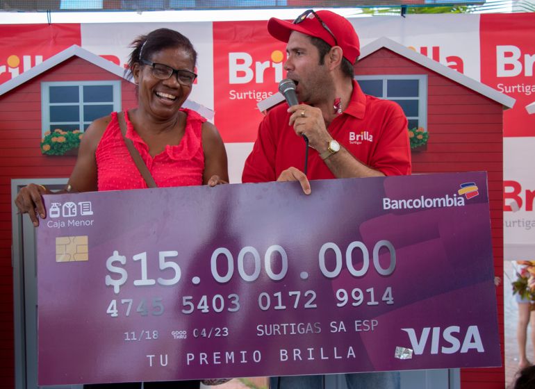 Brilla de Surtigás entregó 25 millones de pesos en premios en bingo: Brilla de Surtigás entregó 25 millones de pesos en premios en bingo