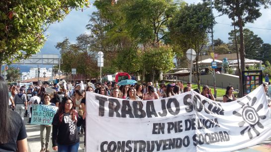 Marcha universitaria en Manizales Marcha universitaria en Manizales