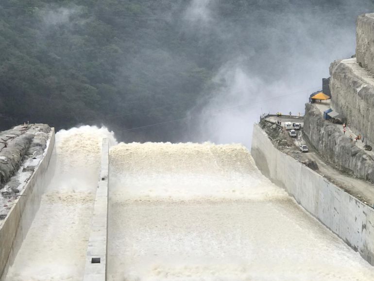 EMBALSE, NIVEL, ALTO, EPM, VERTEDERO, LLUVIAS, BAJO CAUCA: EPM abrió otras tres compuertas del vertedero