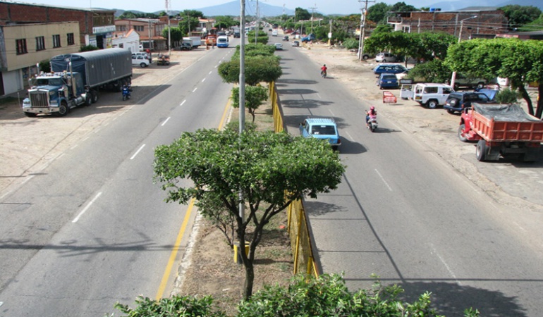 Los patios.