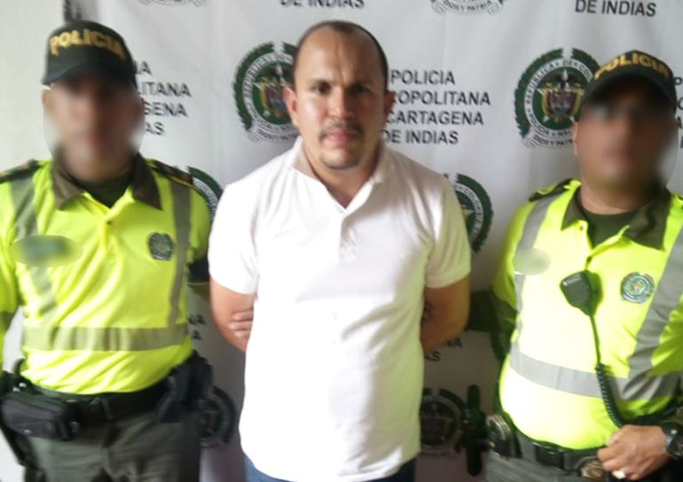 Capturan en Cartagena a “Gordo lindo”, que se había fugado en Santa Marta: Capturan en Cartagena a “Gordo lindo”, que se había fugado en Santa Marta