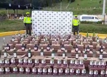 Cae cargamento de licor ilegal en Boyacá