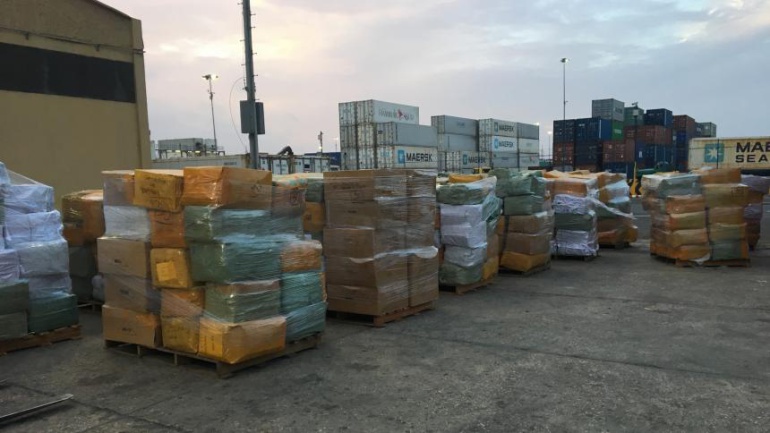 Mercancía de contrabando en el puerto de Barranquilla: Decomisan mercancía de contrabando en el puerto de Barranquilla