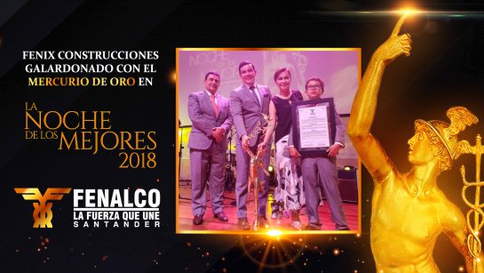 Premios, Construcción, Mercurio, Empleo, Responsabilidad Social Empresarial: Fénix Construcciones S.A es galardonada con el Mercurio de Oro de Fenalco Premios, Construcción, Mercurio, Empleo, Responsabilidad Social Empresarial: Fénix Construcciones S.A es galardonada con el Mercurio de Oro de Fenalco