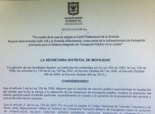 Carril exclusivo Sitp avenida Boyacá: Nuevo carril preferencial para el Sitp en la Av. Boyacá Carril exclusivo Sitp avenida Boyacá: Nuevo carril preferencial para el Sitp en la Av. Boyacá