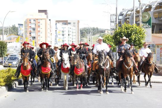 Con cabalgata inauguraron la versión 63 del Aguinaldo Boyacense Con cabalgata inauguraron la versión 63 del Aguinaldo Boyacense