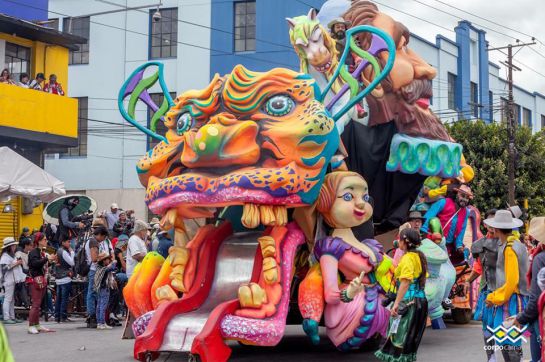 Carnaval de Blancos y Negros: 'Apocalipsis', la carroza que se llevó los aplausos en el Carnaval de Pasto Carnaval de Blancos y Negros: 'Apocalipsis', la carroza que se llevó los aplausos en el Carnaval de Pasto