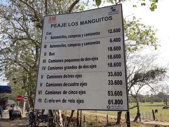 Troncal de Occidente: Córdoba: peajes muy caros en una vía en mal estado Troncal de Occidente: Córdoba: peajes muy caros en una vía en mal estado