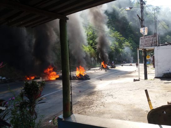 Vía Manizales - La Felisa Vía Manizales - La Felisa