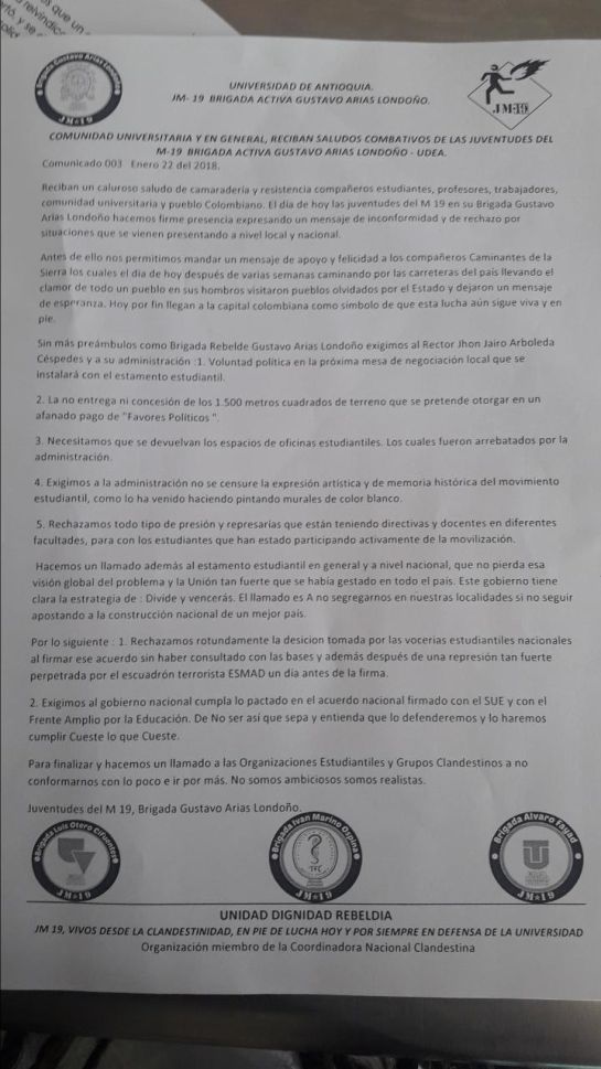 DISTURBIOS, UDEA, ENFRENTAMIENTO, PAPAS, PANFLETOS,: Fuertes disturbios en la Universidad de Antioquia DISTURBIOS, UDEA, ENFRENTAMIENTO, PAPAS, PANFLETOS,: Fuertes disturbios en la Universidad de Antioquia