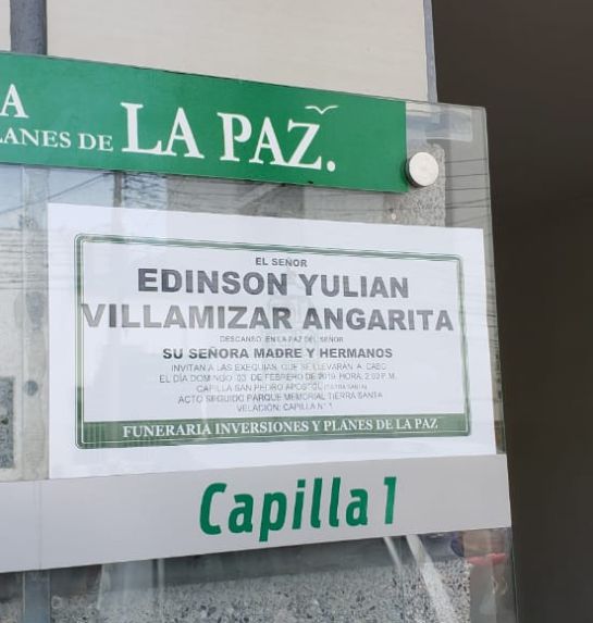 BUCARAMANGA HOMICIDIOS VENEZOLANOS: Sepultaron a Edinson Villamizar, víctima de atracadores venezolanos BUCARAMANGA HOMICIDIOS VENEZOLANOS: Sepultaron a Edinson Villamizar, víctima de atracadores venezolanos