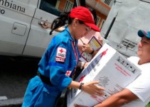 29 Familias retornadas de Venezuela reciben ayuda humanitaria en Armenia