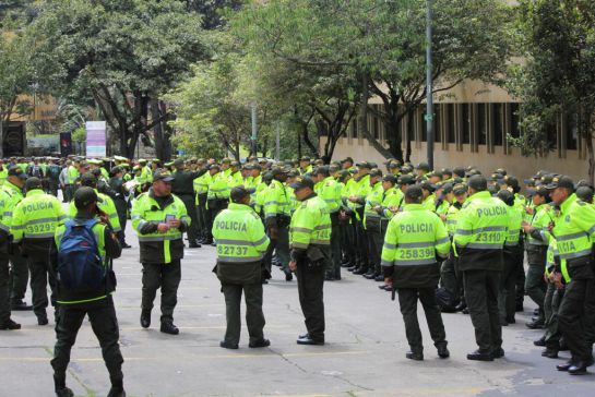 Cierres viales y dispositivo de seguridad por corridas en La Santamaría Cierres viales y dispositivo de seguridad por corridas en La Santamaría