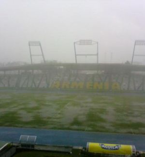 Estadio Centenario de Armenia afectado por vendaval del lunes 18 de marzo Estadio Centenario de Armenia afectado por vendaval del lunes 18 de marzo