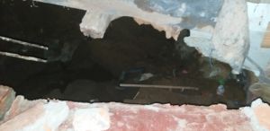 Así están las viviendas en barrio Milagro de Dios en Armenia. Así están las viviendas en barrio Milagro de Dios en Armenia.