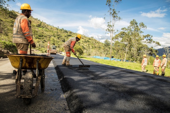 Vías colombia: Así avanza la vía alterna al llano o Transversal del Sisga en Boyacá Vías colombia: Así avanza la vía alterna al llano o Transversal del Sisga en Boyacá