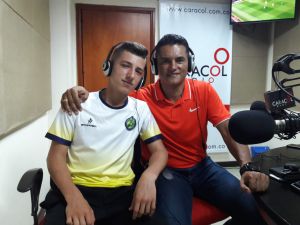 Camilo Cano Gómez con su papá Carlos Arturo Cano Camilo Cano Gómez con su papá Carlos Arturo Cano