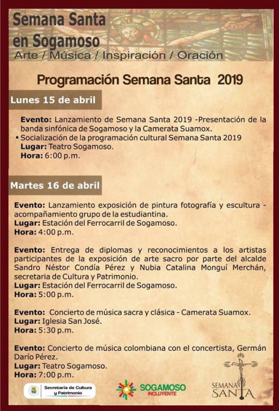 Semana Santa: Así es la Semana Santa en Duitama y Sogamoso, Boyacá Semana Santa: Así es la Semana Santa en Duitama y Sogamoso, Boyacá