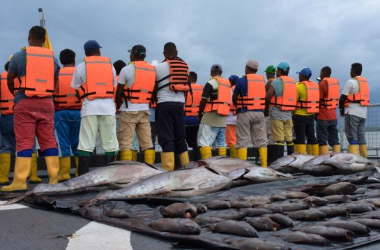 Pesca ilegal: Embarcaciones ecuatorianas atrapadas durante faena de pesca ilegal Pesca ilegal: Embarcaciones ecuatorianas atrapadas durante faena de pesca ilegal