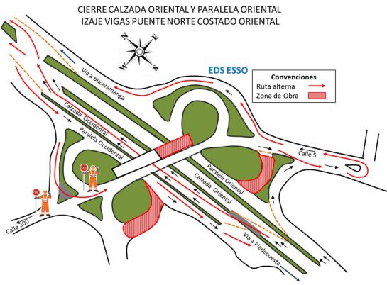FLORIDABLANCA TERCER CARRIL AUTOPISTA CIERRES VIALES: Comienza cierre de calles aledañas a tercer carril FLORIDABLANCA TERCER CARRIL AUTOPISTA CIERRES VIALES: Comienza cierre de calles aledañas a tercer carril