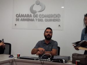 Tulio Zuloaga, organizador del Burger Master Tulio Zuloaga, organizador del Burger Master