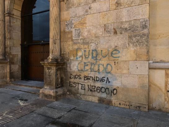 Actos de vandalismo en Bogotá: 125 millones de pesos valen los daños ocasionados en la Plaza de Bolívar Actos de vandalismo en Bogotá: 125 millones de pesos valen los daños ocasionados en la Plaza de Bolívar