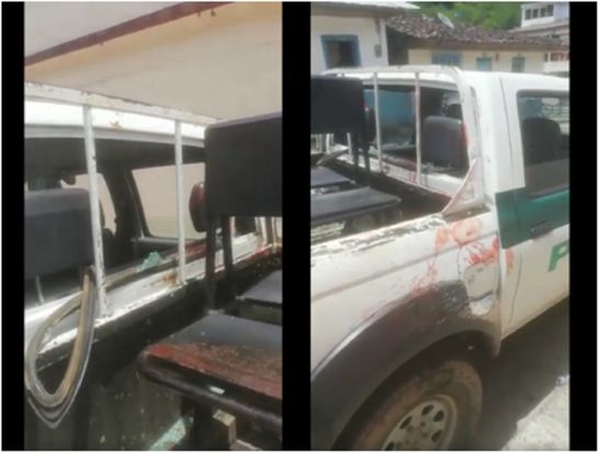 Atentado contra la Policía: Patrullero caldense lesionado en atentado Atentado contra la Policía: Patrullero caldense lesionado en atentado