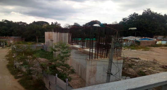 El contratista del puente de Juanchito está ilíquido El contratista del puente de Juanchito está ilíquido