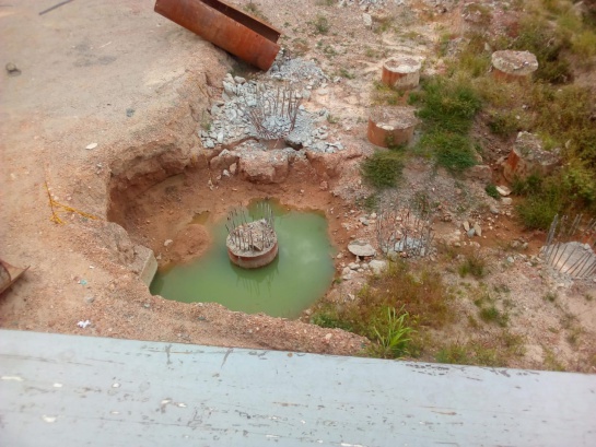 El contratista del puente de Juanchito está ilíquido El contratista del puente de Juanchito está ilíquido