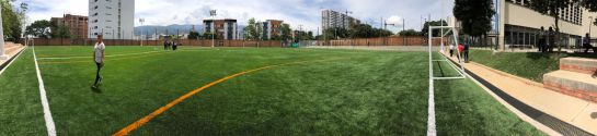 BUCARAMANGA COLEGIOS CANCHAS SINTÉTICAS DEPORTES: Así está quedando la nueva cancha del colegio Inem BUCARAMANGA COLEGIOS CANCHAS SINTÉTICAS DEPORTES: Así está quedando la nueva cancha del colegio Inem